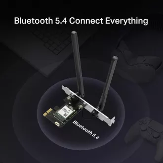 Mercusys MA70XE - Wi-Fi 6 PCIe adapter s Bluetoothom 5.4 AX1800