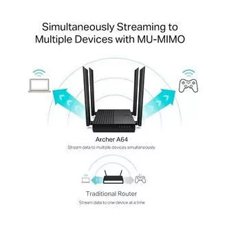 TP-Link Archer A64 - AC1200 bežični MU-MIMO WiFi ruter