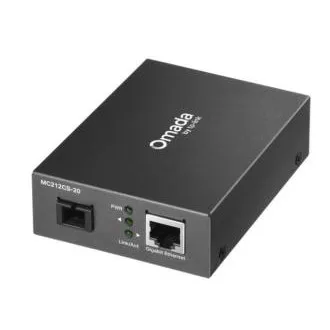 TP-Link MC212CS-20 Omada gigabitni WDM medijski pretvarač TP-Link MC212CS-20 Omada gigabitni WDM medijski pretvarač