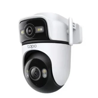 TP-Link Tapo C545D vanjska sigurnosna kamera s dvostrukim objektivom i funkcijom naginjanja/pomicanja