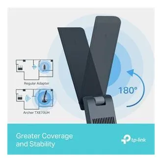 TP-Link Archer TBE400U Plus - Bežični USB Wi-Fi 7 adapter s antenom visokog pojačanja