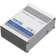 Teltonika PoE+ Unmanaged Switch 8, 10/100/1000, 2x SFP porta - TSW200