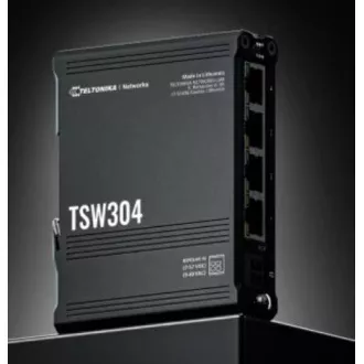 Teltonika DIN RAIL ETHERNET prekidač - TSW304