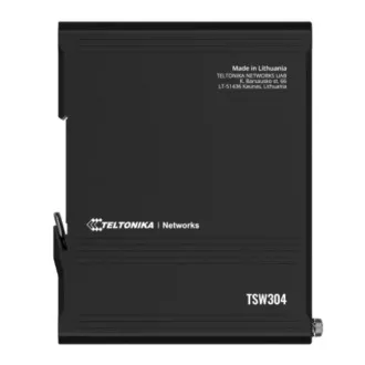Teltonika DIN RAIL ETHERNET prekidač - TSW304