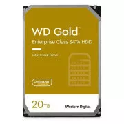 WD Gold Enterprise WD202KRYZ/20TB/3.5”/512MB cache/7200 RPM/SATAIII/600/269 MB/s/CMR