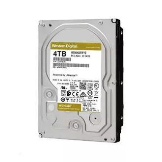 WD GOLD WD4004FRYZ 4TB SATA/ 6Gb/s 256MB cache 7200 rpm, CMR, Enterprise