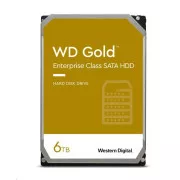 WD GOLD WD6004FRYZ 6TB SATA/ 6Gb/s 256MB cache 7200 rpm, CMR, Enterprise