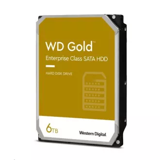 WD GOLD WD6004FRYZ 6TB SATA/ 6Gb/s 256MB cache 7200 rpm, CMR, Enterprise