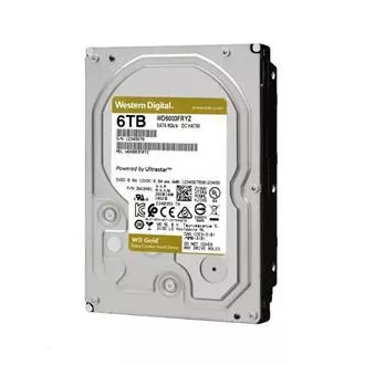 WD GOLD WD6004FRYZ 6TB SATA/ 6Gb/s 256MB cache 7200 rpm, CMR, Enterprise
