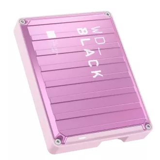 WD BLACK P10 Game Drive 4TB, ružičasti, 2,5", USB 3.2
