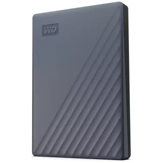 WD My Passport Portable 2TB Ext. USB 3.2/USB-C Silikonsko sivi