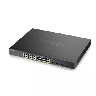 Zyxel XGS1935-28HP, 28 Port Lite-L3 Smart Managed PoE Switch, 24x Gigabit PoE i 4x 10G SFP+, hibridni način rada, samostalni o