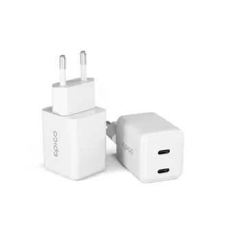 Epico UltraBoost GaN 35W AC adapter EA35 - bijeli Epico UltraBoost GaN 35W AC adapter EA35 - bijeli