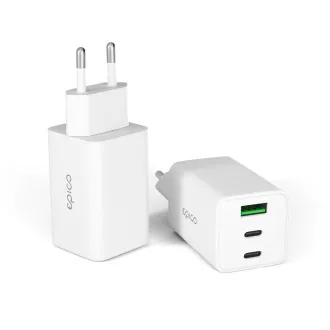 Epico UltraBoost GaN 65W AC adapter EA65 - bijeli