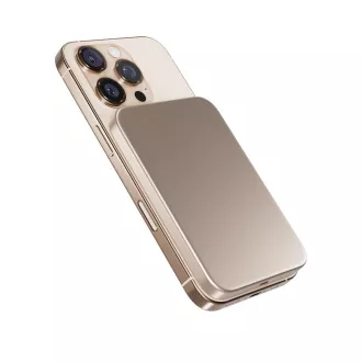 Epico Qi2 5000mAh Alu Mag+ PowerBank EM51 - ružičasta Epico Qi2 5000mAh Alu Mag+ PowerBank EM51 - ružičasta