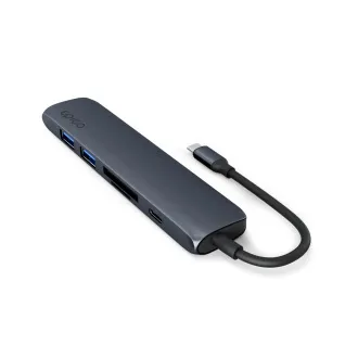 Epico 7u1 aluminijski USB-C 8K hub - Inkjet