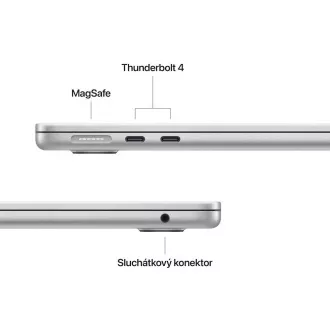 Apple MacBook Air 13"/M4/13.6"/2560x1664/16GB/512GB SSD/M4/Sequoia/Srebrni/1R Apple MacBook Air 13"/M4/13.6"/2560x1664/16GB/512GB SSD/M4/Sequoia/Srebrni/1R