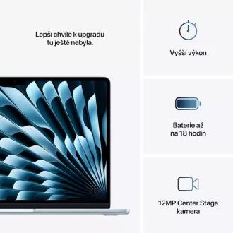 Apple MacBook Air 13"/M4/13.6"/2560x1664/16GB/256GB SSD/M4/Sequoia/Nebesko plava/1R