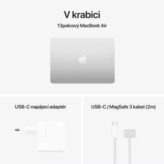 Apple MacBook Air 13"/M4/13.6"/2560x1664/16GB/256GB SSD/M4/Sequoia/Srebrni/1R Apple MacBook Air 13"/M4/13.6"/2560x1664/16GB/256GB SSD/M4/Sequoia/Srebrni/1R