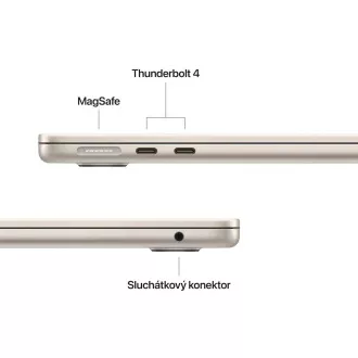 Apple MacBook Air 13"/M4/13.6"/2560x1664/16GB/256GB SSD/M4/Sequoia/Starlight/1R Apple MacBook Air 13"/M4/13.6"/2560x1664/16GB/256GB SSD/M4/Sequoia/Starlight/1R