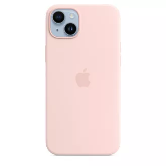 Silikonska maska za iPhone 14+ s MS - Chalk Pink