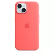 Silikonska maska za iPhone 15+ s MS - Guava
