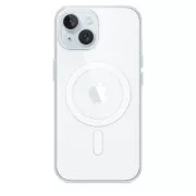 iPhone 15 + prozirna maska s MagSafeom