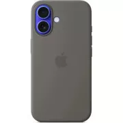 Silikonska maska za iPhone 16 Plus s MS - kameno siva