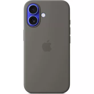 Silikonska maska za iPhone 16 Plus s MS - kameno siva Silikonska maska za iPhone 16 Plus s MS - kameno siva