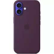 Silikonska maska za iPhone 16 Plus s MS - šljiva