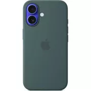 Silikonska maska za iPhone 16 Plus s MS - Lake Green