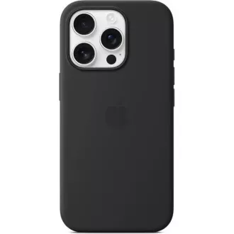 Silikonska maska za iPhone 16 Pro s MS - crna