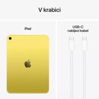 Apple iPad 11"/Wi-Fi + Cellular/10,86"/2360x1640/128GB/iPadOS18/Žuti