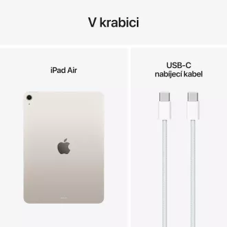 Apple iPad Air 11"/(M3) Wi-Fi/10,86"/2360x1640/8GB/128GB/iPadOS18/Starlight