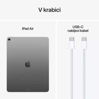 Apple iPad Air 13"/(M3) Wi-Fi/12.9"/2732x2048/8GB/128GB/iPadOS18/Svijemsko siva
