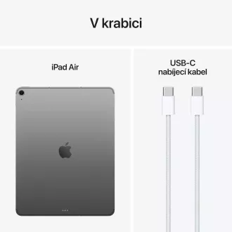 Apple iPad Air 13"/(M3) Wi-Fi + Cellular/12.9"/2732x2048/8GB/128GB/iPadOS18/Svijemski siva