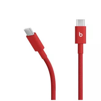 Beats USB-C / USB-C pleteni kabel (1,5 m) - Rapid Red