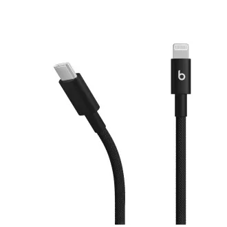 Beats USB-C/Lightning pleteni kabel (1,5 m) - crna boja