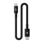 Beats USB-C/Lightning pleteni kabel (20 cm) - crna boja