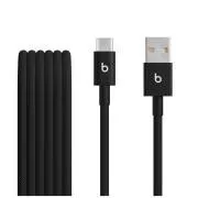 Beats USB-A / USB-C pleteni kabel (1,5 m) - crni (2 kom)