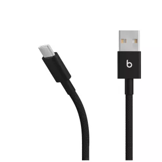 Beats USB-A / USB-C pleteni kabel (1,5 m) - crni (2 kom) Beats USB-A / USB-C pleteni kabel (1,5 m) - crni (2 kom)