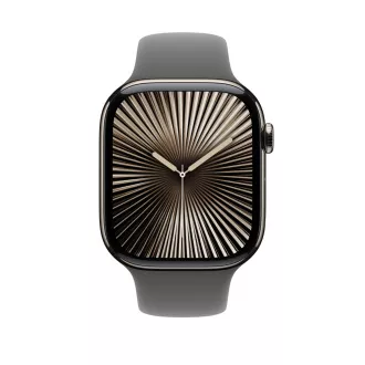 Sat Acc/46/Stone Grey Sport Band - M/L