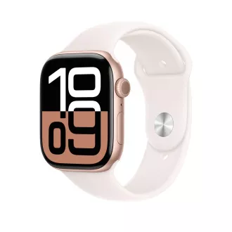 Sat Acc/46/Light Blush Sport Band - M/L