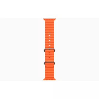 Apple Watch Ultra 2/49 mm/Titan/Sportska narukvica/Orange Ocean