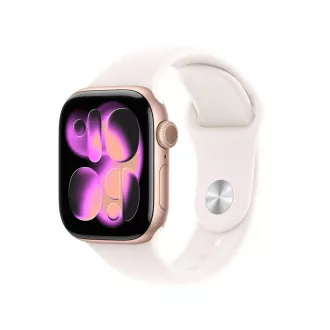 Apple Watch S11/42/Sportski remen/Svijetlo rumena
