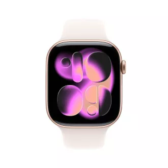 Apple Watch S11/46/Sportski remen/Svijetlo rumena