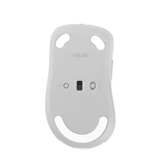 ASUS bežični miš MD102/Office/Optički/Dešnjak/1600 DPI/USB+BT/Bijeli