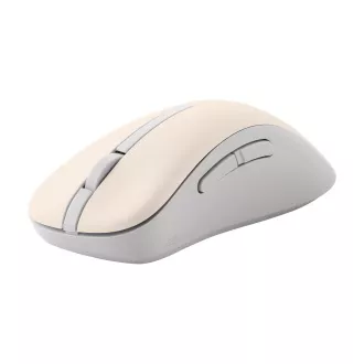 ASUS bežični miš MD102/Uredski/Optički/Dešnjak/1600 DPI/USB+BT/Bež