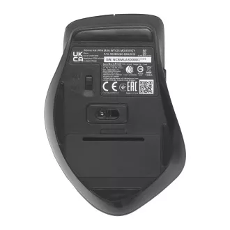 ASUS WT425/Ergonomski/Optički/Za dešnjake/1600 DPI/Bežični USB/Sivi