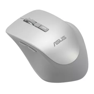 ASUS WT425/Ergonomski/Optički/Za dešnjake/1600 DPI/Bežični USB/Srebrni